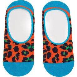 Skarpety Stopki Unisex HAPPY SOCKS - LEO06-2000 Kolorowy Pomarańczowy. Pomarańczowe skarpetki damskie Happy Socks, bez wzorów, z elastanu. Za 27,90 zł.