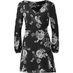 Sukienki hiszpanki: Miss Selfridge MONO WRAP DRESS Sukienka letnia black