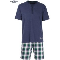 Piżama męska Tom Tailor 70905. Piżamy męskie TOM TAILOR UNDERWEAR, m, bez wzorów, z krótkim rękawem. Za 175,00 zł.