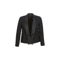Żakiety / Blezery Maison Scotch BOUKOUM. Czarne żakiety damskie marki Maison Scotch, s, bez wzorów. Za 524,30 zł.