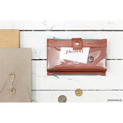 Portfele damskie: Portfel – Pocket MAXI / Peach Blue