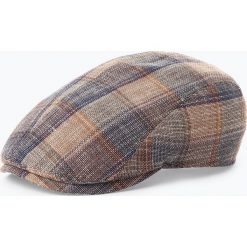 Göttmann - Czapka męska z domieszką lnu, niebieski. Niebieskie czapki męskie marki Göttmann, bez wzorów, eleganckie. Za 189,95 zł.