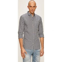 Tommy Jeans - Koszula. Niebieskie koszule męskie Tommy Jeans, s, bez wzorów, z bawełny, klasyczne, z klasycznym kołnierzykiem, z długim rękawem. Za 299,90 zł.