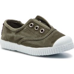 Trampki CIENTA - 70777 Kaki 22. Zielone półbuty dziewczęce Cienta, bez zapięcia. Za 99,00 zł.