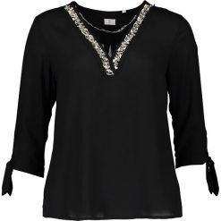 Topy sportowe damskie: Bluzka – Comfort fit – w kolorze czarnym