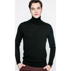 Premium by Jack&Jones - Sweter. Niebieskie swetry męskie Premium by Jack&Jones, xl, bez wzorów, z wełny. W wyprzedaży za 179,90 zł.