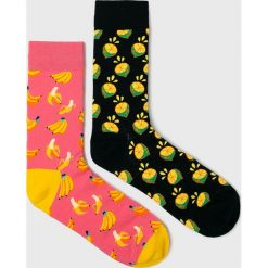 Answear - Skarpetki (2-pack). Szare skarpetki damskie ANSWEAR, bez wzorów, z elastanu. Za 19,90 zł.
