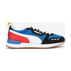 Puma R78 Tenisówki Niebieski Wielokolorowy. Niebieskie trampki męskie Puma, bez wzorów, ze skóry, bez zapięcia. Za 274,95 zł.
