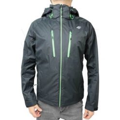 Kurtki sportowe męskie: 4f Kurtka męska czarna r. S (T4L16-KUM003BLK)