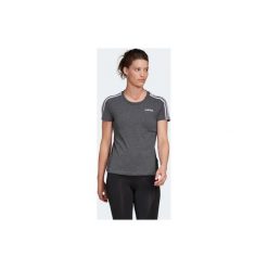 Koszulka krótki rękaw Gym & Pilates ESSENTIALS damska. T-shirty damskie Adidas, m, bez wzorów, z bawełny, bez kołnierzyka. Za 109,99 zł.