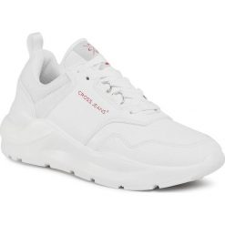 Sneakersy CROSS JEANS - GG2R4042 White. Białe półbuty damskie Cross Jeans, z jeansu. Za 169,00 zł.