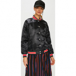 Calvin Klein Jeans - Kurtka. Czarne bomberki damskie marki Calvin Klein Jeans, s, z poliesteru. Za 699,90 zł.