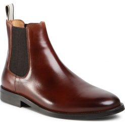 Sztyblety GANT - Sharpville 21651036 Cognac G45. Pomarańczowe sztyblety męskie GANT, ze skóry, bez zapięcia. Za 739,00 zł.