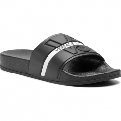 Klapki VERSACE JEANS - E0YSBSL1 70824 MI9. Białe chodaki męskie Versace Jeans, z jeansu. Za 179,00 zł.