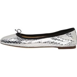 Baleriny damskie: J.CREW EVIE BALLET FLATS Baleriny metallic silver