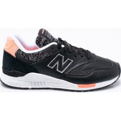 New Balance - Buty WL840WB. Czarne buty sportowe damskie New Balance, bez wzorów, ze skóry, sportowe. W wyprzedaży za 239,90 zł.