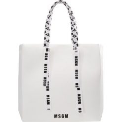 MSGM NASTRO LOGO Torba na zakupy white. Białe torebki klasyczne damskie marki MSGM. W wyprzedaży za 809,50 zł.