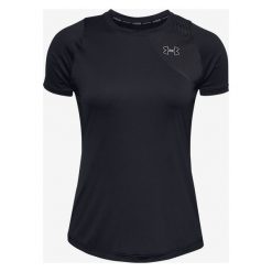 Under Armour Qualifier Iso-Chill Koszulka Czarny. Czarne koszulki damskie Under Armour, l, z nadrukiem, z elastanu, bez kołnierzyka, z krótkim rękawem. Za 206,95 zł.