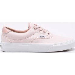 Vans - Tenisówki. Różowe tenisówki damskie marki Vans, z gumy, na sznurówki. W wyprzedaży za 279,90 zł.