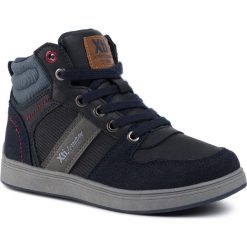 Sneakersy XTI - 56900 Navy. Niebieskie trampki chłopięce Xti, bez wzorów, ze skóry ekologicznej, bez zapięcia. W wyprzedaży za 139,00 zł.