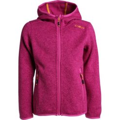 CMP GIRL JACKET FIX HOOD Kurtka z polaru borgogna/hot pink. Czerwone kurtki dziewczęce CMP, z poliesteru. Za 149,00 zł.