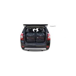 CHEVROLET CAPTIVA, 2006-2010 TORBY DO BAGAŻNIKA 5 SZT KJUST - 7009005. Torby podróżne KJUST, bez wzorów, z kauczuku, klasyczne. Za 1309,00 zł.