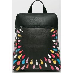 Desigual - Plecak. Czarne plecaki damskie Desigual. W wyprzedaży za 239,90 zł.