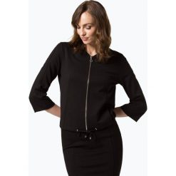 Comma casual identity - Blezer damski, czarny. Czarne bolerka i narzutki damskie marki comma casual identity, bez wzorów, z dżerseju, bez rękawów. Za 359,95 zł.