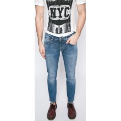 Pepe Jeans - Jeansy Cane. Niebieskie jeansy męskie Pepe Jeans, bez wzorów. W wyprzedaży za 159,90 zł.