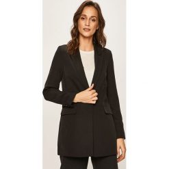 Vero Moda - Żakiet. Czarne marynarki damskie Vero Moda, bez wzorów, z elastanu. W wyprzedaży za 139,90 zł.