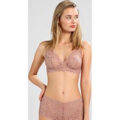 Biustonosze bardotka: Hanro MOMENTS SOFT BRA Biustonosz z trójkątną miseczką soft almond