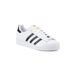 Buty adidas Buty lifestylowe Adidas Superstar D96799. Szare trampki męskie marki Adidas, bez wzorów, bez zapięcia. Za 399,00 zł.