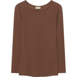 Sweter w kolorze brązowym. Pomarańczowe swetry damskie American Vintage, s, bez wzorów, z wełny, bez rękawów, bez kaptura. W wyprzedaży za 182,95 zł.