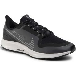 Buty NIKE - Air Zoom Pegasus 36 Shield AQ8005 003 Cool Grey/Silver/Black. Szare buty sportowe męskie Nike, z tworzywa sztucznego, bez zapięcia, do biegania, nike zoom. Za 549,00 zł.