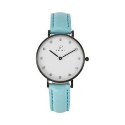 Zegarek JP Gatsby Zegarek damski Aurora Black White / Light Blue JPG5011 uniwersalny. Czerwone zegarki damskie JP Gatsby. Za 323,10 zł.