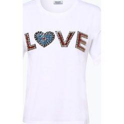 Liu Jo Collection - T-shirt damski, czarny. Czarne t-shirty damskie Liu Jo Collection, m, z aplikacjami, glamour, bez kołnierzyka. Za 439,95 zł.