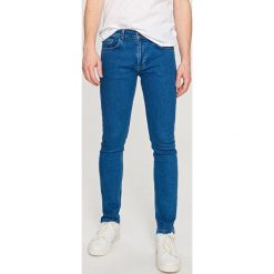 Jeansy męskie: Jeansy super skinny fit - Niebieski