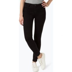 Armani Exchange - Jeansy damskie, czarny. Czarne jeansy damskie marki Armani Exchange, bez wzorów, z jeansu. Za 169,95 zł.