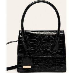 Glamorous - Torebka. Zielone listonoszki damskie Glamorous, w paski, z poliesteru, na ramię, małe, bez dodatków. W wyprzedaży za 99,90 zł.