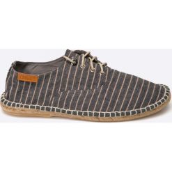 Big Star - Espadryle. Szare espadryle męskie marki BIG STAR, ze skóry. W wyprzedaży za 89,90 zł.