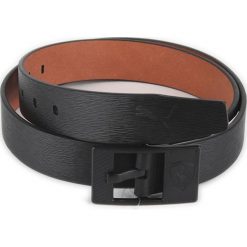 Puma Pasek Czarny. Czarne paski męskie Puma, w paski, ze skóry. Za 257,95 zł.