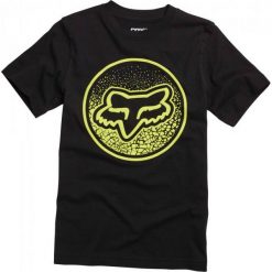 T-shirty chłopięce: FOX T-Shirt Chłopięcy Narka Ss Tee 128 Czarny