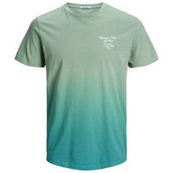 Jack&Jones Koszulka męska Jordeeper Tee Ss Crew Neck Green Bay Reg (rozmiar S). Zielone koszulki męskie Jack&Jones, s, bez wzorów, z materiału, bez kołnierzyka, bez rękawów. W wyprzedaży za 59,00 zł.