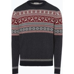 Selected - Sweter męski – Deer, niebieski. Niebieskie swetry klasyczne męskie marki Selected, xl, z dzianiny. Za 229,95 zł.