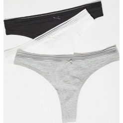 Etam - Brazyliany Jack Lace (3-pack). Majtki damskie Etam, s, bez wzorów, z elastanu. W wyprzedaży za 49,90 zł.