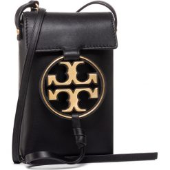 Torebka TORY BURCH - Miller Metal Phone Cross-Body 61183 Black 001. Czarne listonoszki damskie Tory Burch, bez wzorów, ze skóry, klasyczne, na ramię, bez dodatków. Za 1099,00 zł.
