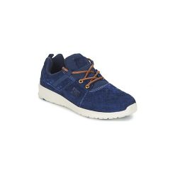 Buty DC Shoes HEATHROW LX M SHOE BYJ0. Niebieskie trampki męskie marki DC Shoes, bez wzorów, bez zapięcia. Za 455,20 zł.