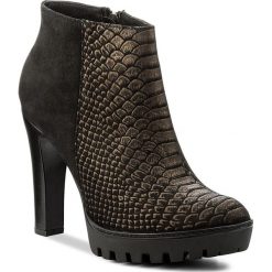 Botki SERGIO BARDI - Capannori FW127261317RB 663. Czarne bez kategorii marki Sergio Bardi, ze skóry. W wyprzedaży za 249,00 zł.