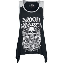 Amon Amarth EMP Signature Collection Top damski melanż czarny/szary. Czarne topy damskie Amon Amarth, m, melanż, z materiału. Za 62,90 zł.