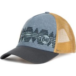 Czapka z daszkiem BUFF - Trucker Cap Tzom 119542.754.10.00 Stone Blue. Szare czapki męskie Buff, bez wzorów, z elastanu. Za 129,00 zł.